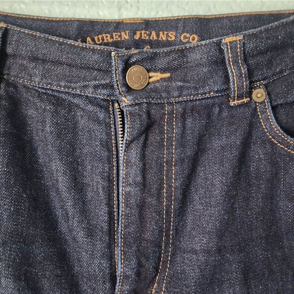 Ralph Lauren Dark Blue Jean Shorts - Picture 3 of 8